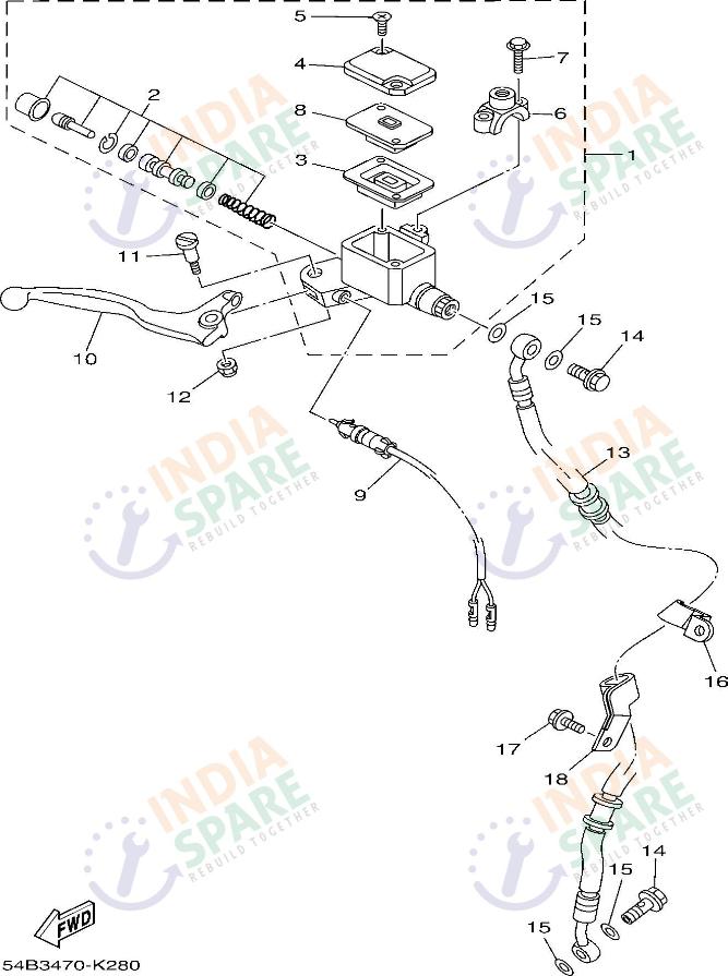 FRONT MASTER CYLINDER